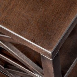 Owings End Table With 2 Shelves (Not Assembled) Espresso - Threshold™ -HOMCOM Shop GUEST 9c63ad3e fea5 41cf 9c11 8834a3ce9c61