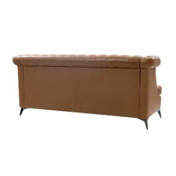 Pablo 81.5" Wide 81.5" Wide Chesterfield Tufted Genuine Wing Back Leather Sofa For Living Room-A+B | ARTFUL LIVING DESIGN -HOMCOM Shop GUEST 9cad7284 04fa 44e9 8de8 b7bd3c4ecda5