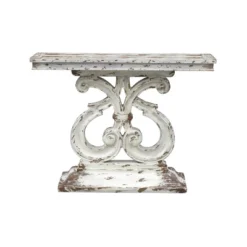 Caroline Console Table Ivory - Treasure Trove Accents