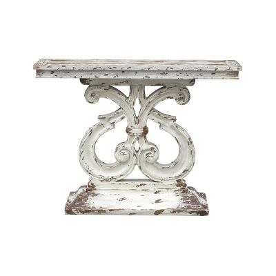 Caroline Console Table Ivory - Treasure Trove Accents 3 Caroline Console Table Ivory - Treasure Trove Accents