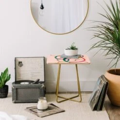 ThirtyOne Illustrations Love Side Table - Deny Designs -HOMCOM Shop GUEST 9d29ce89 242b 45c8 bc76 f9fa76a6197c