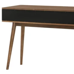 Amigo Veneer Wood Console Table Black/Walnut - Armen Living -HOMCOM Shop GUEST 9d5d64e3 7dbf 4c34 bb86 3ddd21267d8d