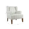 Emerson Rolled Arm Accent Chair - Homepop -HOMCOM Shop GUEST 9e270f9f 60a6 469e a4f0 73474b850ed9
