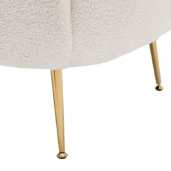 Modern Accent Chair, Teddy Short Plush Particle Velvet Armchair With Ottoman-ModernLuxe 21 Modern Accent Chair, Teddy Short Plush Particle Velvet Armchair With Ottoman-ModernLuxe -HOMCOM Shop GUEST 9e7b72ca 37bf 46e6 8ab0 16e0d6a22a46