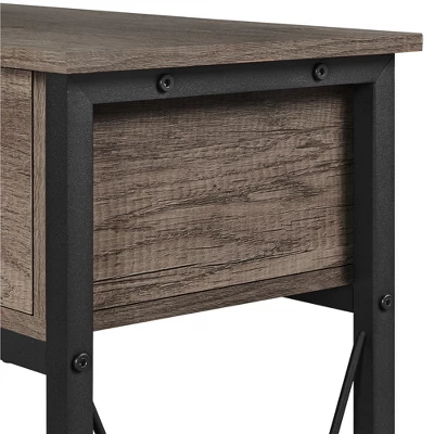 Yaheetech Minimalist 3 Tier Console Table With 2-Drawers & 2-Shelves 6 Yaheetech Minimalist 3 Tier Console Table With 2-Drawers & 2-Shelves - Image 4