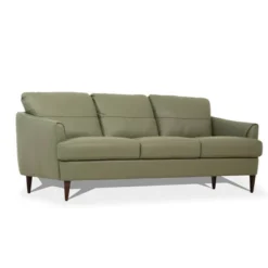 83" Helena Sofa Moss Green Leather - Acme Furniture -HOMCOM Shop GUEST a121d4ed b696 4fab a28e a4d223fcb6e7
