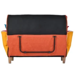 Modern Colorful Sleeper Sofa, Convertible Sofa Bed-ModernLuxe -HOMCOM Shop GUEST a1450a9c 2285 43cc b10f a95abf443cb1