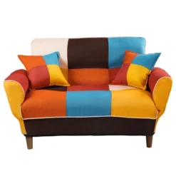 Modern Colorful Sleeper Sofa, Convertible Sofa Bed-ModernLuxe -HOMCOM Shop GUEST a18a8167 ccf6 4e6c a83e 27f8c02e3289