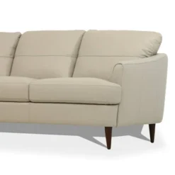 83" Helena Sofa Pearl Gray Leather - Acme Furniture -HOMCOM Shop GUEST a21dc095 43b6 4f9a b844 9a51e8370202