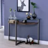 Regivea Open Shelf Sofa Table Black Chrome - MiBasics -HOMCOM Shop GUEST a2725c15 bd6f 46a2 9f34 a91cfc83f051