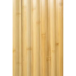 Aash 2-Doors Solid Bamboo Storage Cabinet,Farmhouse Storage Cabinet With 1 Adjustable Inner Shelves And Black Metal Legs-The Pop Home -HOMCOM Shop GUEST a4d9e848 f7b0 4a30 bae0 f6d3e38a3656