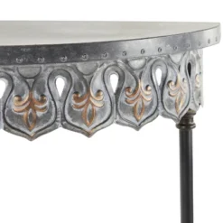 Farmhouse Metal Console Table Gray - Olivia & May -HOMCOM Shop GUEST a62810b7 c747 4175 8e8c 2bf141cdc53f