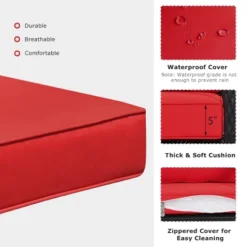 Tangkula Outdoor Wicker Rocking Chair Glider Rattan Rocker Recliner With Cushion 16 Tangkula Outdoor Wicker Rocking Chair Glider Rattan Rocker Recliner With Cushion -HOMCOM Shop GUEST a6dd16d4 3ed0 4821 b03d 3d1a6b6716e7