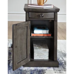 Laflorn Chair Side End Table Gray - Signature Design By Ashley -HOMCOM Shop GUEST a86e393f 56da 46d5 96bf b42366ec2508