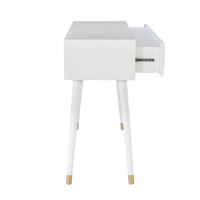 Geo Console White - Linon 7 Geo Console White - Linon - Image 5