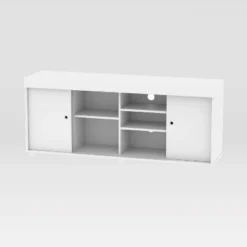 TV Stand For TVs Up To 65" With Storage White - Techni Mobili -HOMCOM Shop GUEST aac54d90 c646 4963 a6d5 d35b182d536d