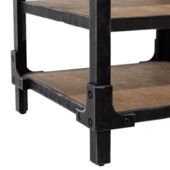 Industrial 3 Tier Side Table Brown - Olivia & May 25 Industrial 3 Tier Side Table Brown - Olivia & May -HOMCOM Shop GUEST ac0a9971 bce3 44ed 97a0 a47b51a41d17
