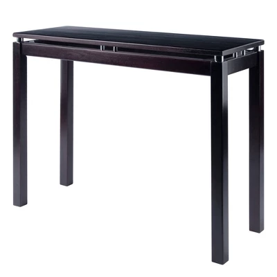 Linea Console Table Dark Espresso - Winsome 6 Linea Console Table Dark Espresso - Winsome - Image 4