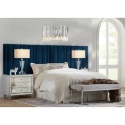 Studio 55D Modern Mirrored Accent Table 30" X 18" With Drawer Silver Beaded Trim For Living Room Bedroom Bedside Entryway House -HOMCOM Shop GUEST ac5fedc6 ff78 4e36 a93d f2574dcee665