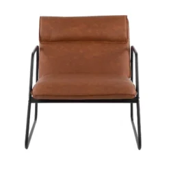 Casper Armchair Leather/Steel Black/Camel Brown - LumiSource 13 Casper Armchair Leather/Steel Black/Camel Brown - LumiSource -HOMCOM Shop GUEST acdd6b2a 5fa1 4822 81b0 a803f2d32d82