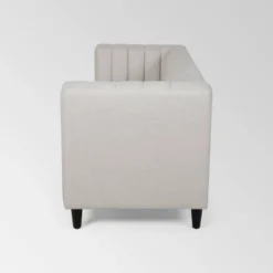 Humbolt Contemporary Channel Stitched Sofa Beige - Christopher Knight Home -HOMCOM Shop GUEST adeddb2b 16ba 4fd1 9b76 a15bcba2c9b7