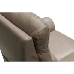 Seymour Top Grain Leather Power Reclining Sofa Beige - Abbyson Living -HOMCOM Shop GUEST aeb903ca 59b1 4079 82a6 ef9510486197