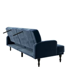 Lyla Upholstered Velvet Futon Blue - Room & Joy 14 Lyla Upholstered Velvet Futon Blue - Room & Joy -HOMCOM Shop GUEST aef51cd8 ec66 4513 8ef3 d770dd9f6b53