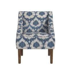 Classic Swoop Arm Chair Ikat Medallion Print - HomePop -HOMCOM Shop GUEST af36d307 6daa 45f1 8753 babee2ca65d2