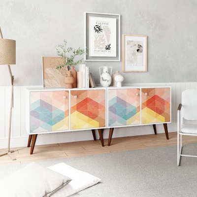 Set Of 2 Avesta Double Side Table - Manhattan Comfort 3 Set Of 2 Avesta Double Side Table - Manhattan Comfort