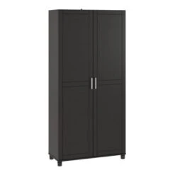 Welby 36" Utility Storage Cabinet - Room & Joy -HOMCOM Shop GUEST afb1af88 4def 465b b606 0e885670aa41