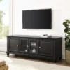 60" Cambridge Low Profile TV Stand For TVs Up To 65" Black - Crosley -HOMCOM Shop GUEST aff7972e 88fd 4b7b be01 1b1bd98841a7
