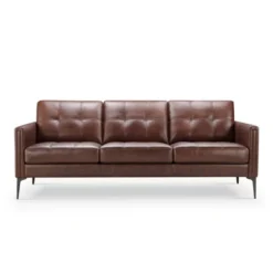 Tangelo Leather Sofa Brown - Abbyson Living 8 Tangelo Leather Sofa Brown - Abbyson Living -HOMCOM Shop GUEST b259cdfc f745 4ac4 b49c 825918730594