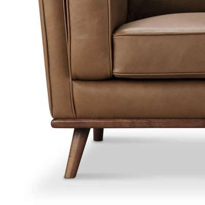 Taverly Leather Sofa - Abbyson Living 5 Taverly Leather Sofa - Abbyson Living - Image 4