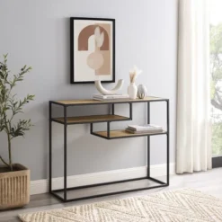 Modern 3 Tier Console Table - Saracina Home 17 Modern 3 Tier Console Table - Saracina Home -HOMCOM Shop GUEST b3957592 8fff 4c79 a4ab da64f7fc51b2