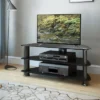 Corner TV Stand For TVs Up To 43" Black - CorLiving -HOMCOM Shop GUEST b4cf9c4d 6024 4a0d b889 62fa72a69fb3