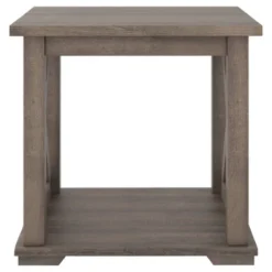 Arlenbry Square End Table Gray - Signature Design By Ashley -HOMCOM Shop GUEST b6b82607 25bc 48a6 8f53 01d33806b1c0