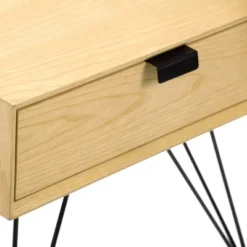 Newell Side Table Natural - Adore Decor -HOMCOM Shop GUEST b77c5ee0 70e2 4841 8478 962123ec453e