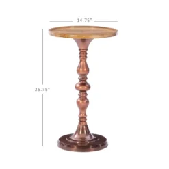 Sonrisa Side Table Copper - Powell Company 14 Sonrisa Side Table Copper - Powell Company -HOMCOM Shop GUEST b7aa13e2 4270 4b4a a755 4c4f8984051d