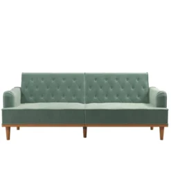 Stella Vintage Convertible Sofa Bed Futon - Mr. Kate -HOMCOM Shop GUEST b89afac8 5d55 4035 b60f 048fa9544f81