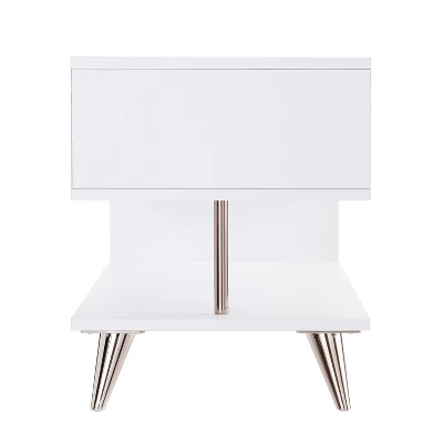Sartan Low Profile TV Stand For TVs Up To 37" White - Aiden Lane 4 Sartan Low Profile TV Stand For TVs Up To 37" White - Aiden Lane - Image 2