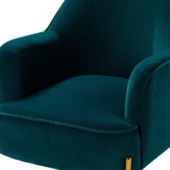 Odo Upholstered Accent Chair Velvet Comfy Living Room Arm Chair | Karat Home -HOMCOM Shop GUEST b8f1b8ff 2956 4051 bb24 93634f83eca1