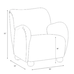 Rumi Armchair In Linen - Threshold™ -HOMCOM Shop GUEST b8f538fe 69f3 45e7 809d 8846eb9a8bf4
