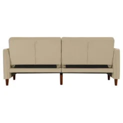 Isabella Tufted Transitional Futon - Room & Joy 24 Isabella Tufted Transitional Futon - Room & Joy -HOMCOM Shop GUEST b9505644 0705 4d9f 8678 f5865ab10cfb