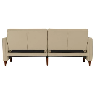 Isabella Tufted Transitional Futon - Room & Joy 5 Isabella Tufted Transitional Futon - Room & Joy - Image 3