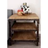 Industrial 3 Tier Side Table Brown - Olivia & May -HOMCOM Shop GUEST b9621eb0 73c0 4d98 b733 7e8ac8de9685