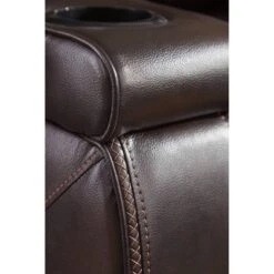 Warnerton Power Recliner Sofa With Adjustable Headrest Chocolate - Signature Design By Ashley -HOMCOM Shop GUEST b9c0a8aa 69f1 458f 8865 343edc0602fd