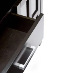 Waterloo Tall TV Stand For TVs Up To 55" Hickory Brown - WyndenHall -HOMCOM Shop GUEST b9da48bb 1ad6 40e5 8c9d 29ad686459de