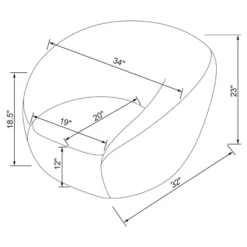 Swivel Accent Chair - Room Essentials™ -HOMCOM Shop GUEST ba44349c 1ec8 4fc6 a351 c93a6f2267d2