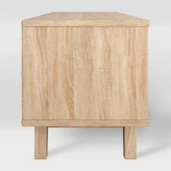 Fort Worth TV Stand For TVs Up To 68" White/Brown Wood Grain - CorLiving -HOMCOM Shop GUEST bb092021 dce0 4856 a2a5 b90d53b1d0dd