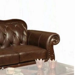 94" Anondale Sofa Espresso Top Grain Leather Match/Cherry - Acme Furniture 8 94" Anondale Sofa Espresso Top Grain Leather Match/Cherry - Acme Furniture -HOMCOM Shop GUEST bb75b87f 3b95 4c3b 8a29 eeab8f474bae